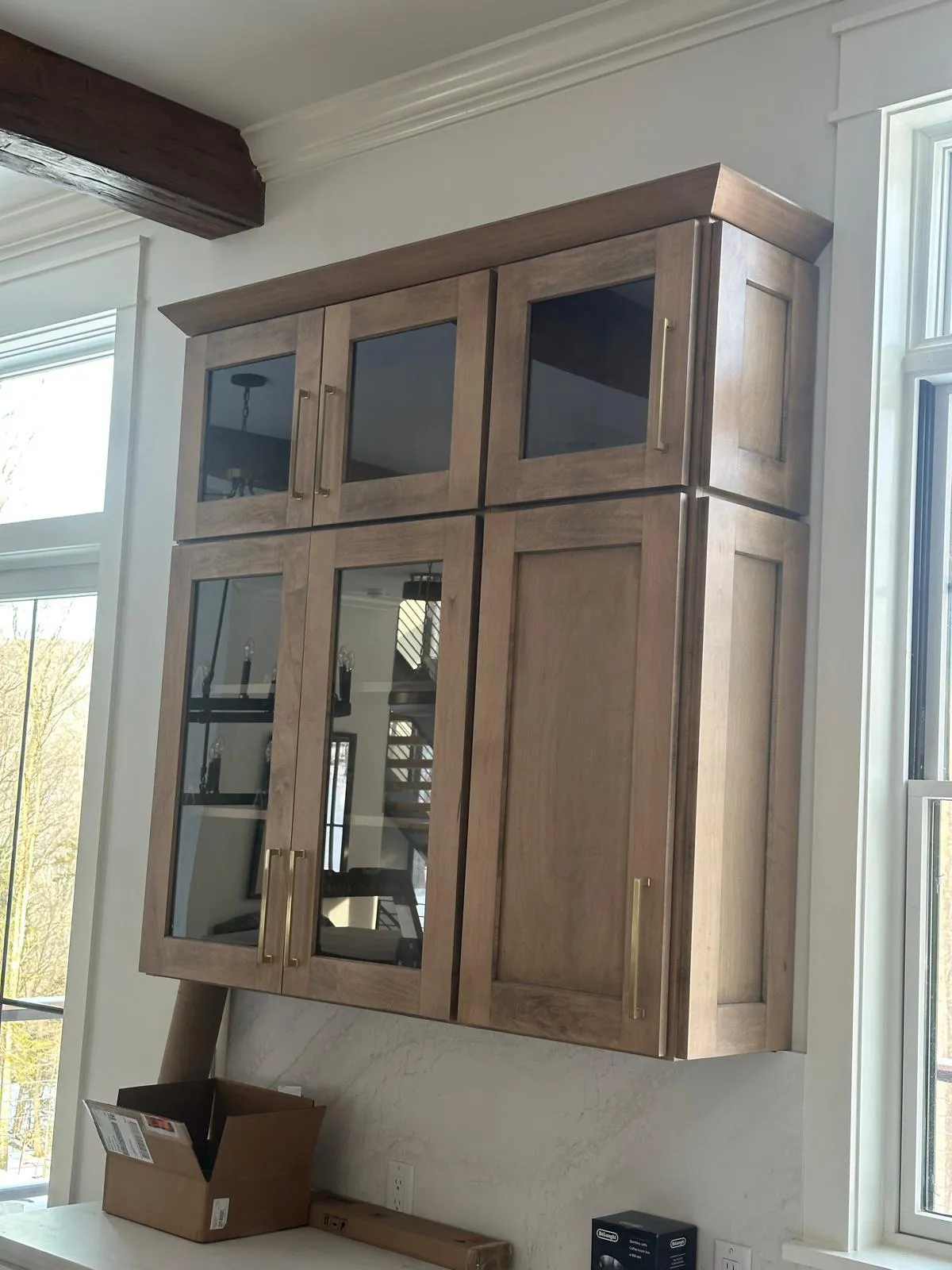 Crown molding installation Massachusetts